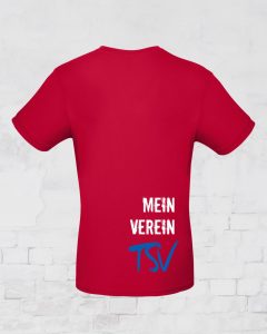 T-Shirt Herren Mein Verein TSV rot