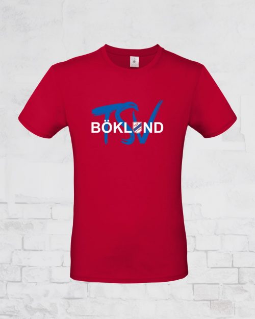 T-Shirt Herren TSV Böklund rot